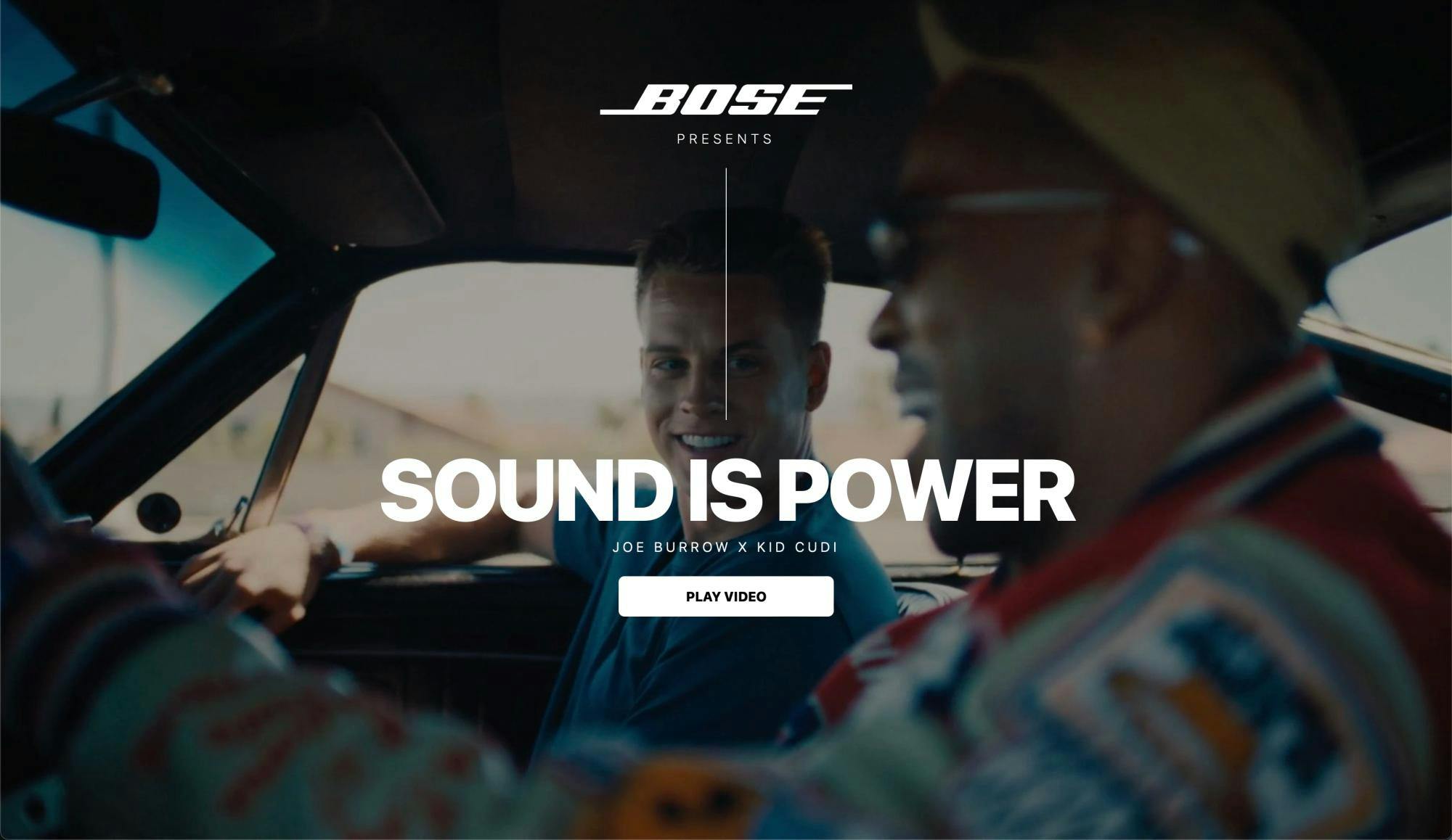 Sound is power homepage